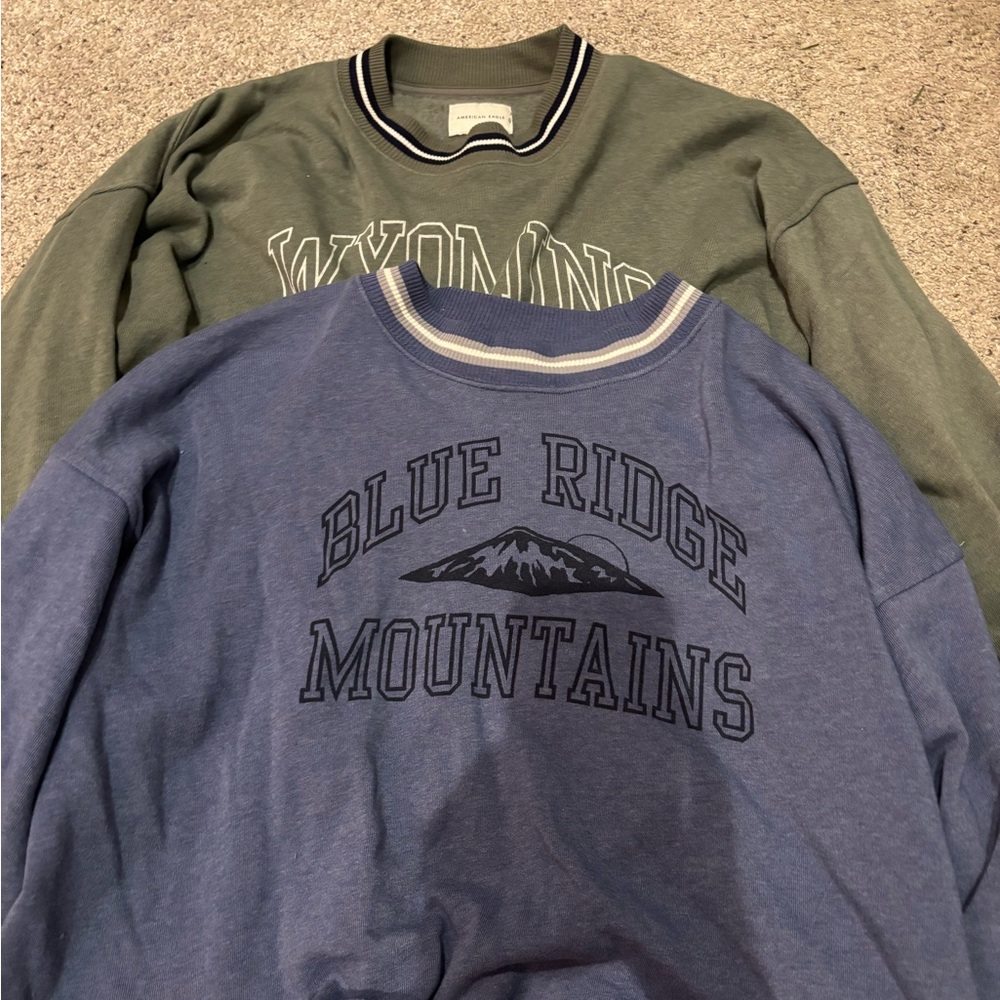 American Eagle Cropped Sweatshirt Combo